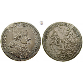 Vatikan, Innozenz XI., Piastra 1678/79 (Jahr 3), ss