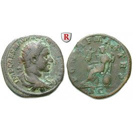 Römische Kaiserzeit, Elagabal, Dupondius, ss
