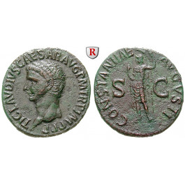 Römische Kaiserzeit, Claudius I., As 42, vz+