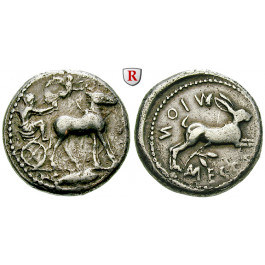 Sizilien, Messana, Tetradrachme 478-476 v.Chr., ss