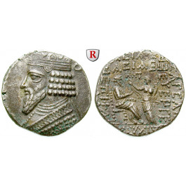Parthien, Königreich, Gotarzes II., Tetradrachme 40-51, ss+
