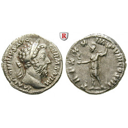 Römische Kaiserzeit, Marcus Aurelius, Denar 175-176, ss+