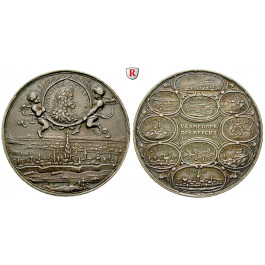 Römisch Deutsches Reich, Leopold I., Silbermedaille 1685, ss+/vz+