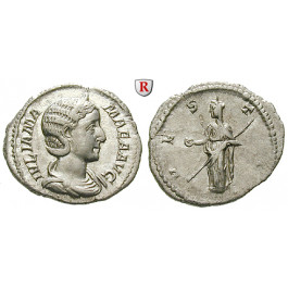 Römische Kaiserzeit, Julia Mamaea, Mutter des Severus Alexander, Denar 226, vz+