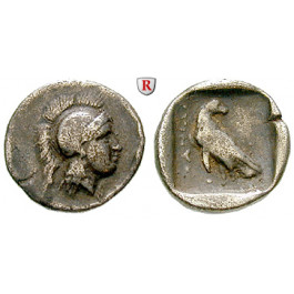 Kreta, Itanos, Hemidrachme 4. Jh.v.Chr., ss