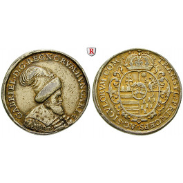 Ungarn, Siebenbürgen, Gabriel Bethlen, Silbermedaille o.J. (um 1620/21), ss