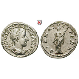 Römische Kaiserzeit, Gordianus III., Denar 241, st