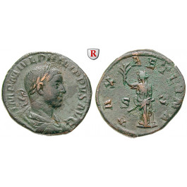 Römische Kaiserzeit, Philippus II., Sesterz 247-249, ss+