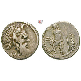 Römische Republik, C. Vibius Pansa, Denar 48 v.Chr., ss