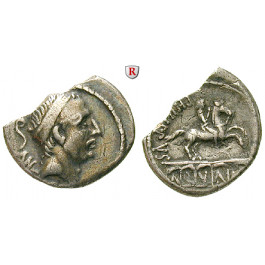 Römische Republik, L. Marcius Philippus, Denar 56 v.Chr., ss-vz