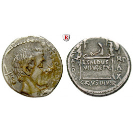 Römische Republik, C. Coelius Caldus, Denar 51 v.Chr., ss