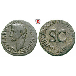 Römische Kaiserzeit, Augustus, As 11-12, ss+