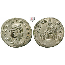Römische Kaiserzeit, Salonina, Frau des Gallienus, Antoninian 253-256, st