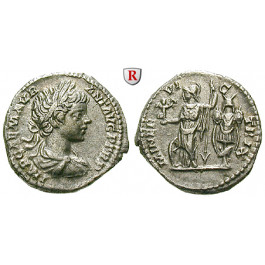 Römische Kaiserzeit, Caracalla, Denar 198, f.vz