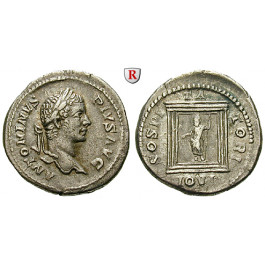 Römische Kaiserzeit, Caracalla, Denar 206, ss+