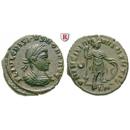 Römische Kaiserzeit, Crispus, Caesar, Follis 317, vz+