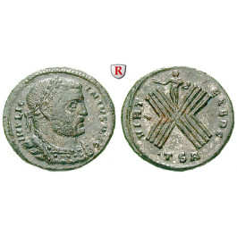 Römische Kaiserzeit, Licinius I., Follis 319, ss+