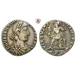 Römische Kaiserzeit, Valentinianus II., Siliqua 388-392, ss+