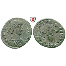 Römische Kaiserzeit, Theodosius I., Bronze 378-383, ss+