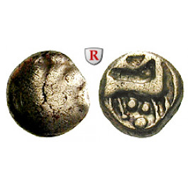 Nordgallien und Gallia Belgica, Remi, 1/4-Stater 2./1. Jh.v.Chr., ss