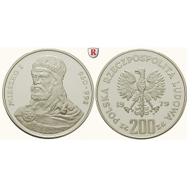 Polen, Volksrepublik, 200 Zlotych 1979, PP