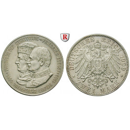 Deutsches Kaiserreich, Sachsen, Friedrich August III., 2 Mark 1909, Universität Leipzig, st, J. 138
