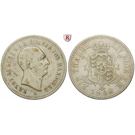 Braunschweig, Königreich Hannover, Ernst August, Taler 1840, ss