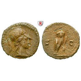 Römische Kaiserzeit, Domitianus, Quadrans 81-96, ss