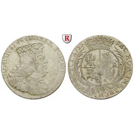 Sachsen, Albertinische Linie, Friedrich August II., 18 Gröscher 1755, ss