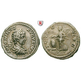Römische Kaiserzeit, Caracalla, Denar 200, ss+