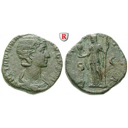 Römische Kaiserzeit, Julia Mamaea, Mutter des Severus Alexander, Sesterz 226, ss-vz