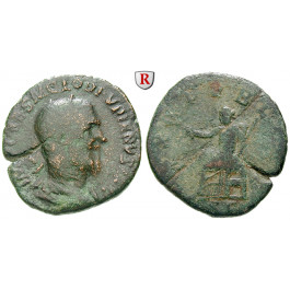 Römische Kaiserzeit, Pupienus, Sesterz 238, s-ss