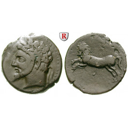 Numidien, Königreich, Micipsa, Bronze 148-118 v.Chr., f.vz