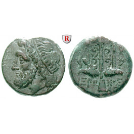 Sizilien, Syrakus, Hieron II., Bronze 274-216 v.Chr., vz