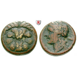 Italien-Bruttium, Rhegion, Bronze 350-270 v.Chr., s-ss