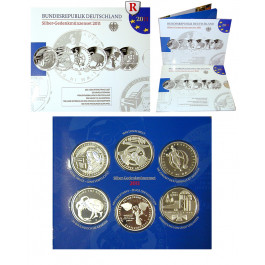 Bundesrepublik Deutschland, 6 x 10 Euro 2011, PP