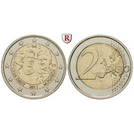 Belgien, Königreich, Albert II., 2 Euro 2011, bfr.