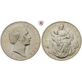 Bayern, Königreich, Ludwig II., Madonnentaler 1869, ss-vz