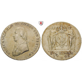 Brandenburg-Preussen, Königreich Preussen, Friedrich Wilhelm III., Taler 1802, vz