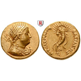 Ägypten, Königreich der Ptolemäer, Ptolemaios IV., Oktadrachme (Mnaieion) 217 v. Chr., vz