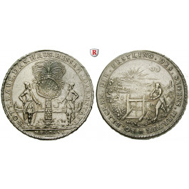 Hessen, Hessen-Darmstadt, Ernst Ludwig, Taler 1696, ss-vz