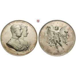 Österreich, Kaiserreich, Kronprinz Rudolf, Silbermedaille 1881, vz-st