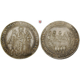 Hamburg, Stadt, Doppelter Schautaler o.J. (um 1635), ss+