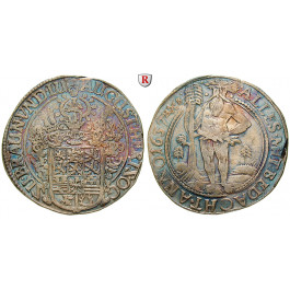 Braunschweig, Braunschweig-Wolfenbüttel, August der Jüngere, Reichstaler 1637, ss+