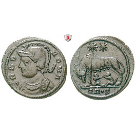 Römische Kaiserzeit, Constantinus I., Follis 330-333, vz+