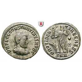 Römische Kaiserzeit, Constantinus II., Caesar, Follis 317-320, f.st