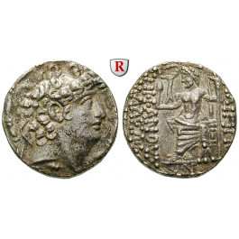 Syrien, Königreich der Seleukiden, Philippos Philadelphos, Tetradrachme 89-83 v.Chr., ss