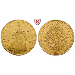 Römisch Deutsches Reich, Maria Theresia, Dukat 1765, f.vz/vz