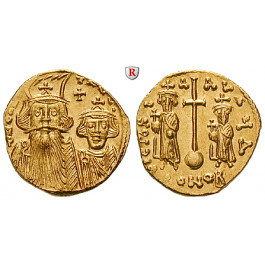 Byzanz, Constans II. und Constantinus IV., Solidus 659-661, st