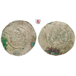 Böhmen, Königreich, Ottokar I. Premysl, Denar 1198-1210, ss